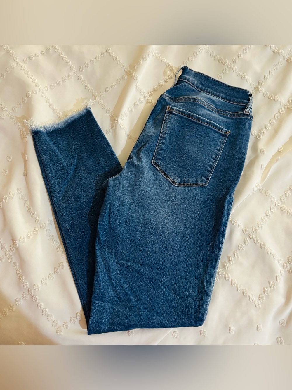 High rise jeans